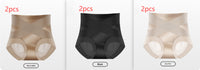 Womens Mid-to-High-Waist Seamless Light-Shaping Butt-Lifting Ultra-Thin Silk-Crotch Underwear