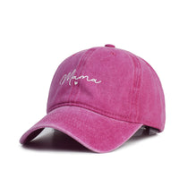Washed Cotton Printed Hat Distressed Dad Hat