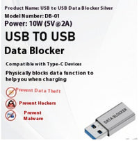 Notebook Phone Data Shielding USB Male To Type-C Female Adapter