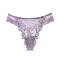 Ultra-thin Womens Breathable Cotton-crotch Underwear In Plus Sizes