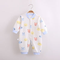 Children's Fashion Combed Cotton Printed Jumpsuit