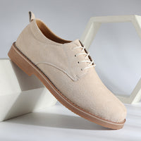 Plus Size Leather Casual Low-top Work Shoes
