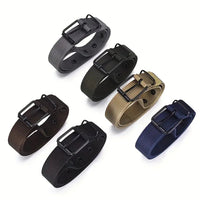 Fashion Woven Nylon All-matching Men's Pants Belt