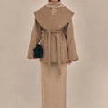 Oversized Waterfall Collar Overcoat Spring Summer Cute
