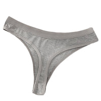 Womens Seamless Low-rise Cotton Sports Underwear
