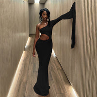 Elegant Sophisticated Bodycon Dress With A Cutout Design