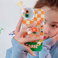 Cute Duck Phone Case With Silicone Case And Camera All Inclusive
