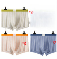 Mens 100 Cotton Antibacterial Sweat-Absorbent And Breathable Shorts