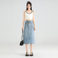 Women's Fashion Personality Hip-wrapped Mid-length Dress