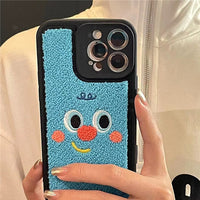 Towel Embroidered Couple Phone Case