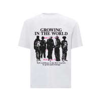 European And American People Print Short Sleeve Men