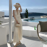 Women's Vacation Travel Jumpsuit Beach Skirt