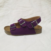 Summer Children's Shoes Boys Cross-border Baby Girls Velcro Non-slip Cork-soled Sandals