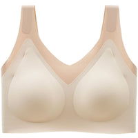 Unwired Push Up Ladies Sports Tank Top Glossy Bra