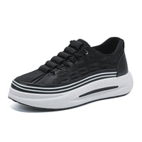 Breathable Canvas Shoes Thick Sole Slip-on