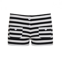 Y2K Girlie Casual-style Stretch Knit Three-quarter-length Pants