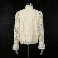 Women's Fashionable Retro Floral Print Top