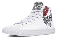 Printed Couple High Top Canvas Shoes
