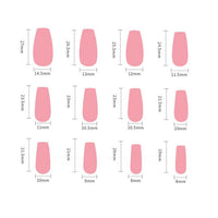 Black Edge French Style Bow Nail Sticker Detachable