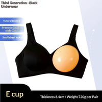 Silicone Fake Breast Bra For A Smaller Bust To Appear Larger