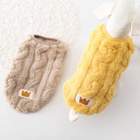 Pet Clothes Thermal Knitting Thickened Vest
