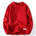 FallWinter Fashionable Casual Crew-Neck Sweater For Men