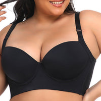 Gathered Breast Holding Seamless Cup Vest Type Without Steel Ring