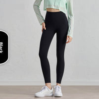 Double 6 Thread Carving Pants Hip Raise High Waist Belly Contracting Peach Hip Yoga Pants