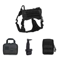 Outdoor Tactical Training Dog Clothes Large Camouflage Pet Vest