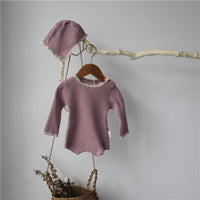 Fashion Girl's Long Sleeve Triangle Creeper