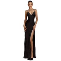 Slim-fit Slit Sexy Backless Dress For Women
