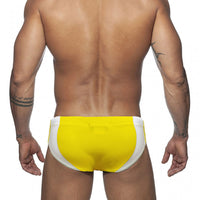 Men's Simplicity Color Matching Swim Briefs