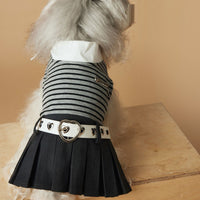 Dog Clothes Spring And Summer Striped Dress
