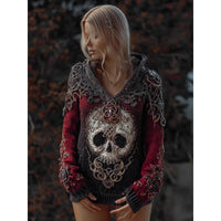 Halloween Hat Long Sleeve Sweater Autumn And Winter Women's Clothing