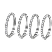 Stainless Steel Nose Ring Diamond Nose Ring Seamless Ring Multifunctional