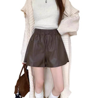 High-waisted Loose-fit Casual And Versatile Shorts