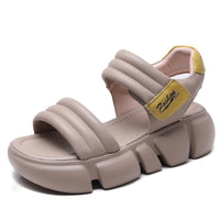Open Toe All-Match Platform Non-slip Sandals Height Increasing Wedge