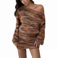 Long-Sleeve Dress In European And American Style