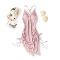 Women's Thin Nightdress With Beautiful Back