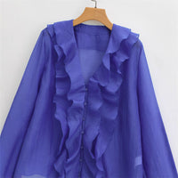 Women's Fashionable Temperamental All-match Long Sleeve Shirt