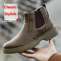 Men's High-top Labor Protection Shoes