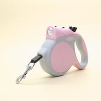 With Light Retractable Leash Dog Rope Leash