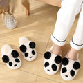 Cozy Indoor Floor Slippers With A Cute Cartoon Panda Design