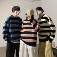 Men And Women Autumn And Winter Sweater Crew Neck Casual Loose Knit