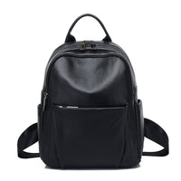 Stylish And Versatile Womens First-Layer Cowhide Backpack