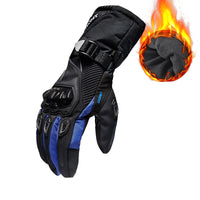Warm And Thickened Locomotive Anti-fall Long Full-finger Riding Equipment