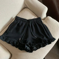 Real-shot Ruffled-edge Designer-style Niche Sporty Casual Shorts