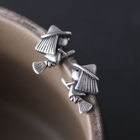 S925 Silver Vintage Craft Fashion Earrings