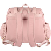 Large-Capacity Stylish Insulated Quilted Mommy Backpack For Outdoor Travel