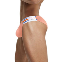 Men's Cotton Side Seam Label Low Waist Sports Hip Lifting Briefs Underwear Men